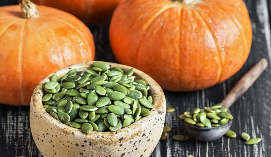 Magnesium Rich Foods - Pumpkin Seeds
